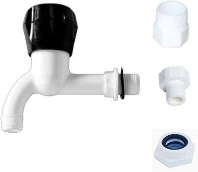 Mayura Washing Machine Tap 3 Adapter in 1 Bib Tap Bib Tap Faucet(Wall Mount Installation Type)