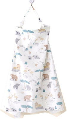 MOMISY Feeding Car Seat Nursing Cover, Shopping Cart Cover, Breastfeeding Protection Feeding Cloak(Panda Elephant)