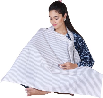 Lula Mom Printed Feeding Cloak(White)