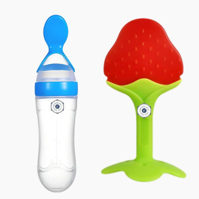 YOS TRENDZ 1 food feeder  - Silicon material(Multicolor7)