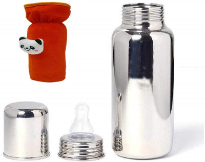 Radiant Fashion World 250 ml Steel Sipper(Pack of 2, Red)