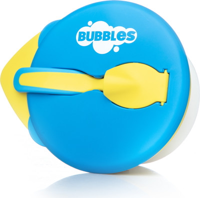 Bubbles Stay Warm Baby Bowl with Suction Base |  - BPA Free(Blue)