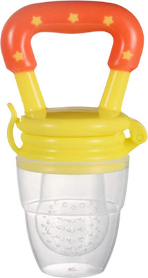 Babyme Silicone Food/Fruit Nibbler, Soft Pacifier/Feeder for Infant Baby, BPA Free  - Silicon(Yellow)