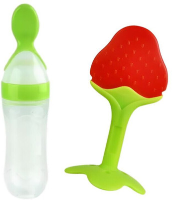YOS TRENDZ Baby food feeder,teether  - Silicon material(Multicolor2)