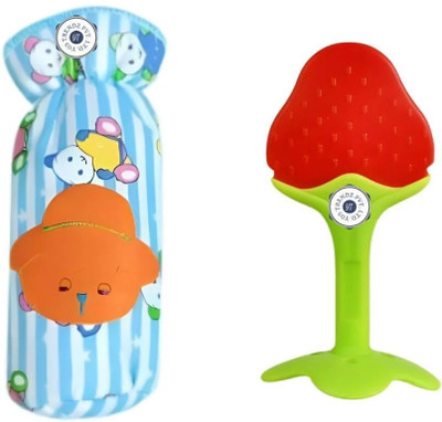 YOS TRENDZ bottel cover+teether  - Silicone(bottel cover+teether)