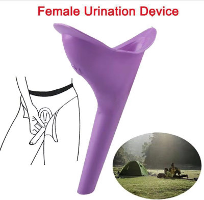 Mallade FemaleStandingPeeDeviceReusable Reusable Female Urination Device(Purple, Pack of 4)