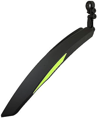 ROZAR Mudguard Bicycle Fender E-Bike Fender Mountain Bike Adjustable Quick Release Full Length Front & Rear Fender(Black)