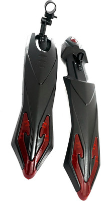 Excel Dexter Model Ref M/C Full Length Front & Rear Fender(Black, Red)