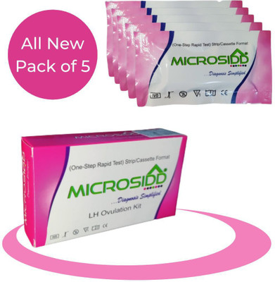 MICROSIDD Pregnancy Planning Ovulation Kit(5 Tests, Pack of 5)