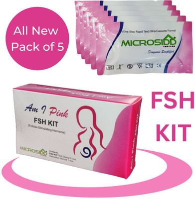 MICROSIDD FSH Menopausal Kit(5 Tests, Pack of 5)