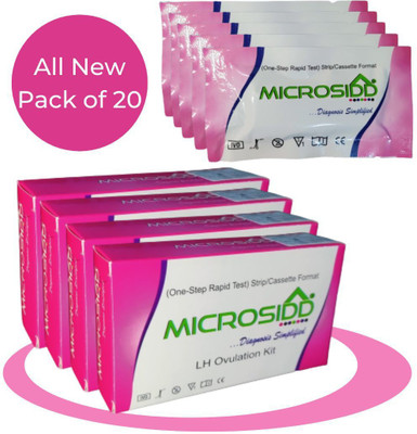 MICROSIDD Pregnancy Planning Ovulation Kit(20 Tests, Pack of 20)