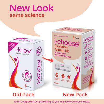 i-know for women Planning Pregnancy Ovulation Kit(5 Tests, Pack of 1)