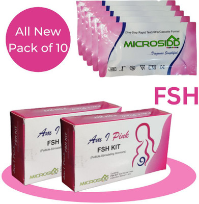 MICROSIDD FSH Menopausal Kit(10 Tests, Pack of 10)