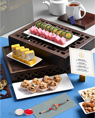 HyperFoods HF-THOT-COMBO4-AcDfMtRk-PRP Paper Gift Box(Multicolor)