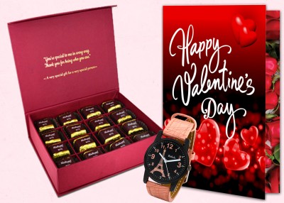 Midiron Romantic Gift for Valentine's Day| Special Valentine's Day Gift Combo Paper Gift Box(Red)