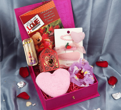 MANTOUSS Valentine gift for her Paper Gift Box(Multicolor)
