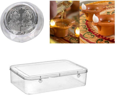Cadbury Festive Gift Box-1 Coin 3 Diya Plastic Gift Box(Multicolor)
