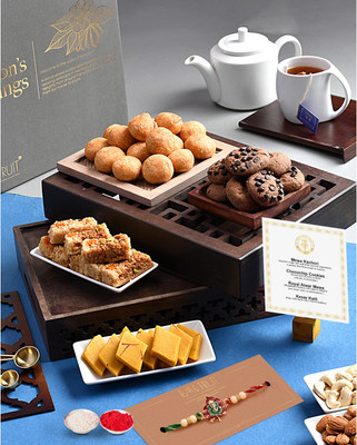 HyperFoods HF-THOT-COMBO4-McKeKcCp-PRG Paper Gift Box(Multicolor)