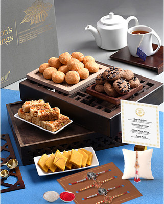 HyperFoods HF-THOT-COMBO4-McKeKcCp-R5 Paper Gift Box(Multicolor)