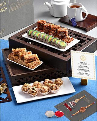HyperFoods HF-THOT-COMBO4-DbDfMcAc-BB Paper Gift Box(Multicolor)