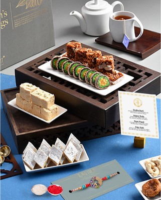 HyperFoods HF-THOT-COMBO4-SpKkDbAc-PRP Paper Gift Box(Multicolor)