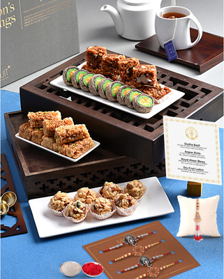 HyperFoods HF-THOT-COMBO4-DbDfMcAc-R5 Paper Gift Box(Multicolor)