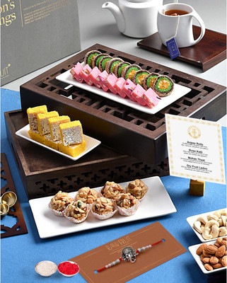 HyperFoods HF-THOT-COMBO4-AcDfMtRk-R1 Paper Gift Box(Multicolor)
