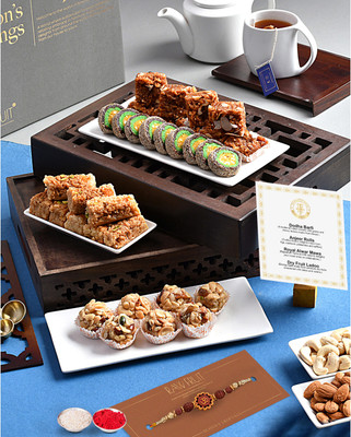 HyperFoods HF-THOT-COMBO4-DbDfMcAc-R0 Paper Gift Box(Multicolor)