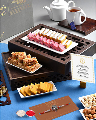 HyperFoods HF-THOT-COMBO4-KrMcRkKe-R1 Paper Gift Box(Multicolor)