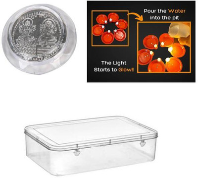 Cadbury Festive Gift Box-1 Coin 6 Diya Plastic Gift Box(Multicolor)
