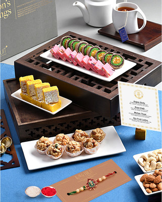 HyperFoods HF-THOT-COMBO4-AcDfMtRk-PRG Paper Gift Box(Multicolor)