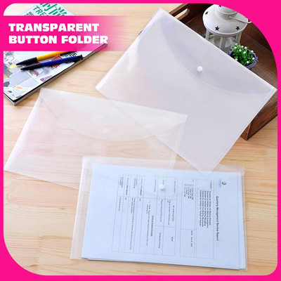 Raghav Collection Plastic Transparent Folder(Set Of 20, Transparent)