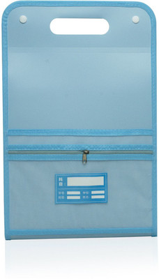 SHINING ZON Plastic 13 Pocket Expanding File Folder Multipurpose Vertical(Set Of 1, Blue)