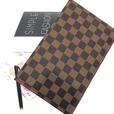 PAUL SONS Leather Billing Folder(Set Of 4, Brown)