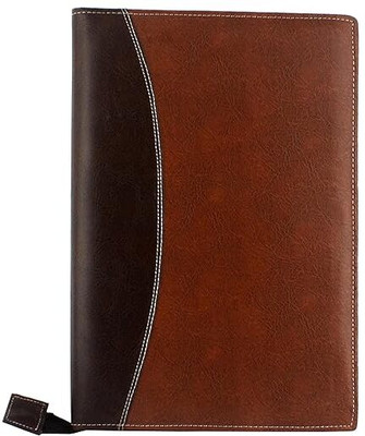 Eclet B4 Size Leather Document File Folder Certificates, Legal Paper Holder Pu Leatherette Material Professional Waterproof Chain File Office File with 20 Leafs,Brown(Set Of 1, Brown) Eclet B4 Size Leather Document File Folder Certificates, Legal Paper Holder Pu Leatherette Material Professional Waterproof Chain File Office File with 20 Leafs,Brown(Set Of 1, Brown)
