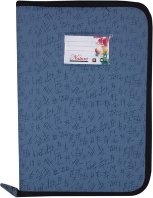 TRENDY ONE Faux Leather Document file & folder Organizer(Set Of 1, Blue)