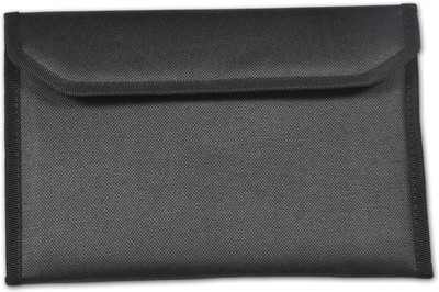 CAMPIO Nylon Car Document Holder(Set Of 1, Black)