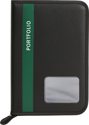 WTS GLOBAL PU Leather Portfolio Folder(Set Of 1, Mix color)