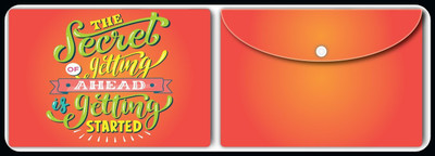 Nourish Plastic Document Folder(Set Of 2, Multicolor)