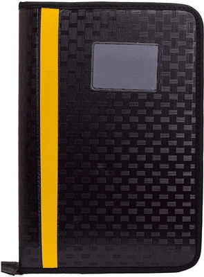 LKA Faux Leather Water proof file folder(Set Of 1, Multicolor)
