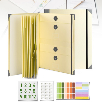 parspar Paper Document Organizer File Folder(Set Of 1, Yellow)
