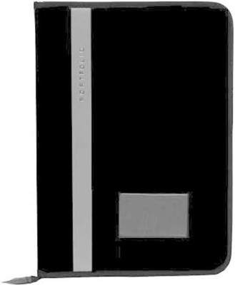 passionxo LEATHER DOCS FILE(Set Of 1, Black)