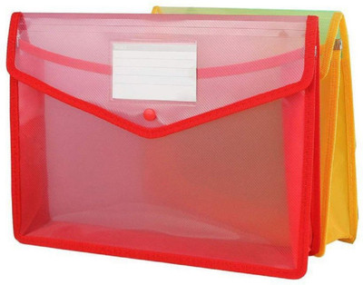 THR3E STROKES document paper Plastic(Set Of 3, Multicolor)