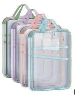 Lozenge plastic Document holder(Set Of 1, Multicolor)