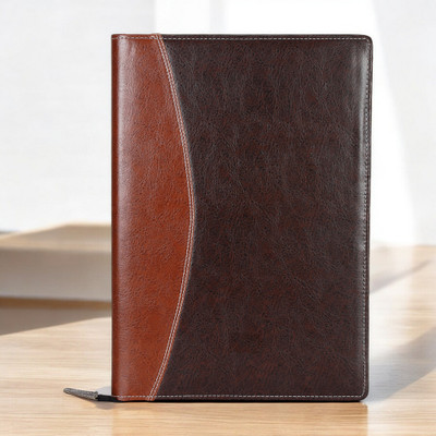 futureX Leather File Folder(Set Of 1, Brown, Black)