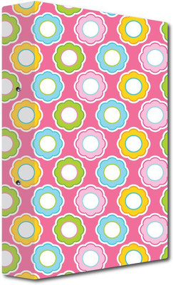 Nourish Cardboard 2-O- Ring Binder(Set Of 1, Multicolor)