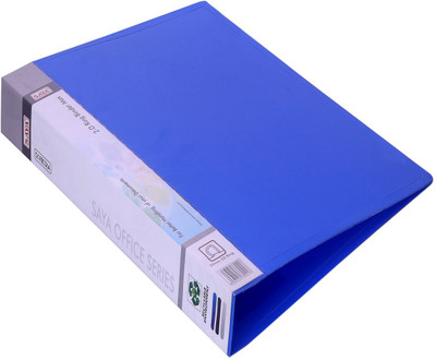 SAYA Plastic File Folder(Set Of 5, Blue)