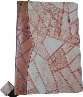 Silva Nest Pu leather PU Leather File folder(Set Of 1, Cream, Brown)