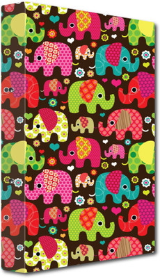 Nourish Cardboard Punchless File Folder(Set Of 1, Elephant green)