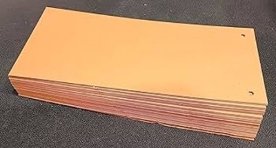 Expo EXPO CARDBOARD CARD SEPARATOR (PACK OF 100 PCS) CARD SEPRATOR(Set Of 1, Orange)